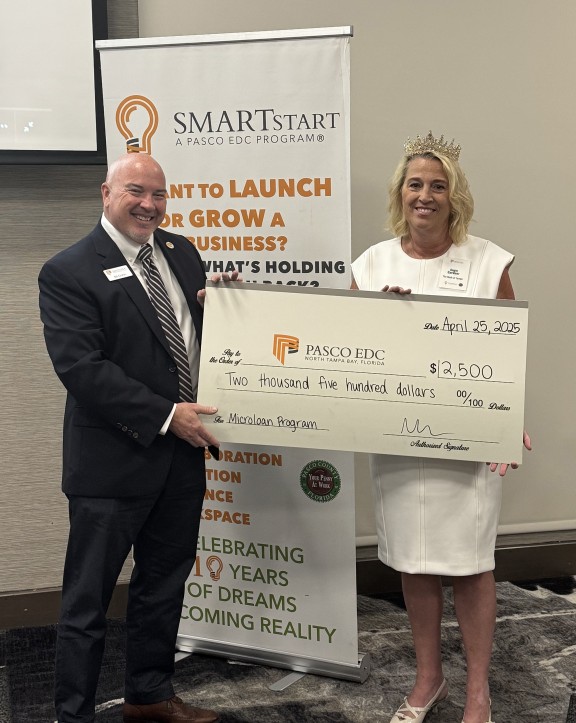 photo for SMARTstart Microloan Program Receives Donation from Bank of Tampa article. Click to read more.