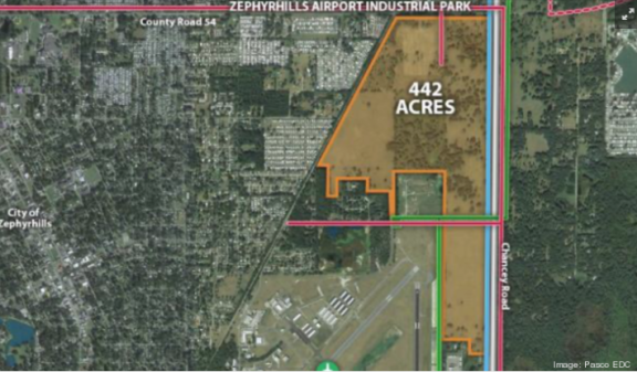 photo for Report: Zephyrhills airport area seen as fertile ground for Pasco economic development article. Click to read more.