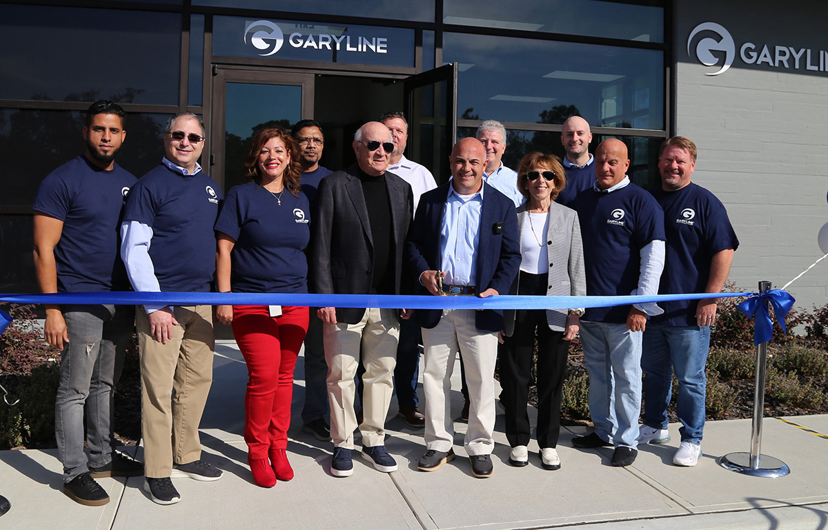 Garyline ribbon cutting event